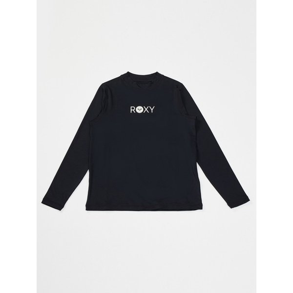 주니어 필 프리 걸 긴팔 집업 래쉬가드 (TF21BR091BLK)