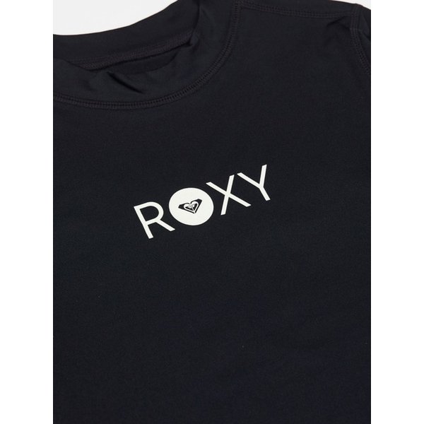 주니어 필 프리 걸 긴팔 집업 래쉬가드 (TF21BR091BLK)