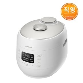 골든 6인용 올스테인리스 듀얼프레셔 IH전기압력밥솥 화이트 CRT-GPD0671SEW