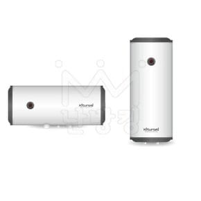 난방킹-귀뚜라미 저장식 전기온수기(스텐) W-50(벽걸이형 가로형) 50L 횡형 /스텐온수기