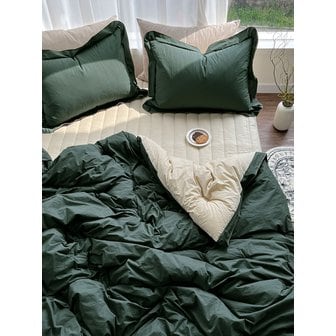 아름드리홈 체온조절 고밀도 순면 60수 호텔 간절기 사계절 차렵이불 단품