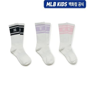 MLB키즈 25SS[KIDS] 베이직 스케이트 3번들  세트 7ASOB025N-00PKL