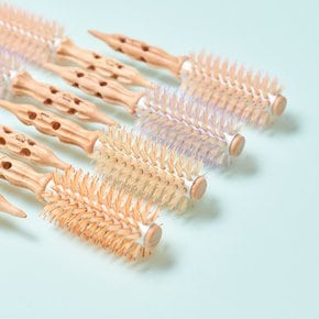 하움 앞머리롤빗 1.5호 열판 드라이 볼륨 돈모 미니 브러시