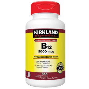 커클랜드 비타민 B12 5000mcg 300정