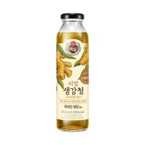 메가커피 백설 리얼 생강청 310ml