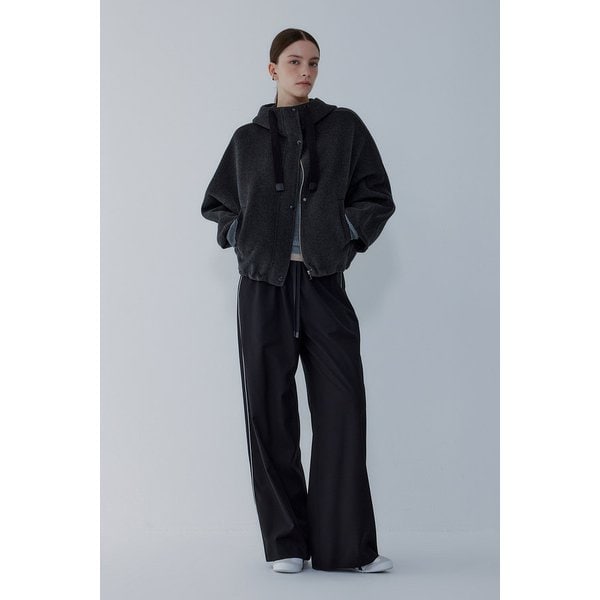 울 믹스 후디드 다운 점퍼 7155417013172