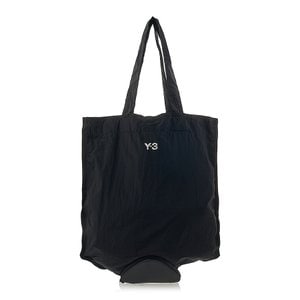 Y-3 나일론 로고 토트백 IU4627 BLACK