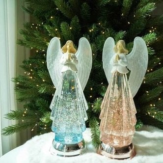 텐바이텐 천사 스노우볼 기도하는 오르골 2color 크리스마스 성당 교회 선물