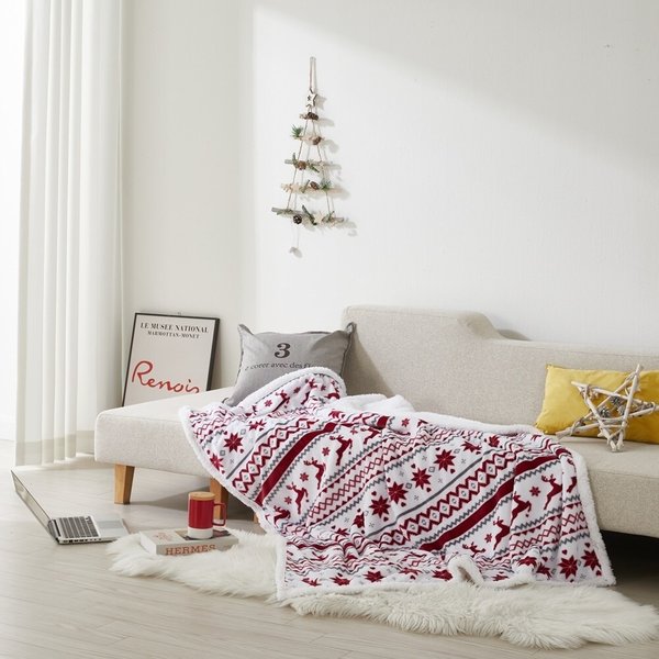 루나 밍키 양털 극세사 담요 특대 160x200