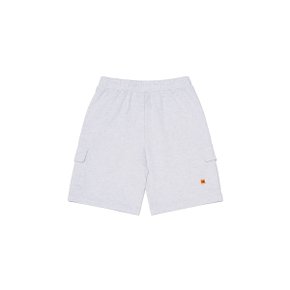[공식](정상가 : 69,000원) 브리즈팝 메쉬텍스쳐 6부 반바지 키즈 WHITE MELANGE