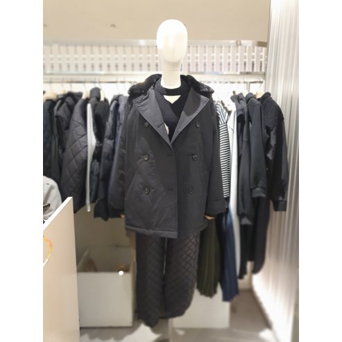 파프리카 [루미앤플로] 안감퍼 더블 하프코트 LJ1CT101