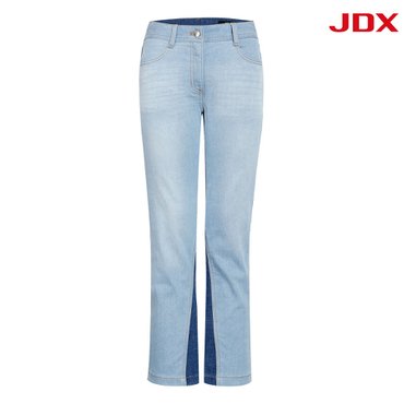 JDX_골프 [JDX] [정가:218000원] 여성 반전 워싱 데님 팬츠(X2PTT6724LB)