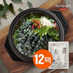 미스타셰프 아욱다슬기해장국 500g 12팩