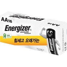 에너자이저 알카파워 AA 16입