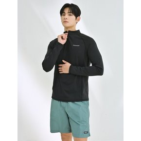 [SET] 맨즈 하프넥 집업 래쉬가드 & 워크 스윔팬츠 세트 / RJ403 AF308