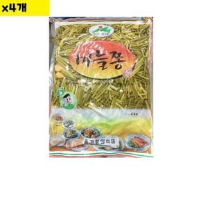 마늘쫑절임 솔거 4kg x4개 (WB267AF)