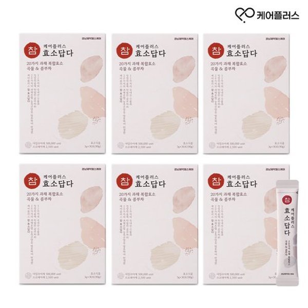 케어플러스 참효소답다 3g x 180포 / 6박스