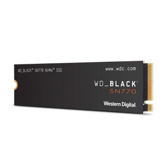  Western Digital SSD 1TB WD Black SN770 PCIe Gen4 M.2-2280 NVMe 웨스턴 디지털 내장 게임용