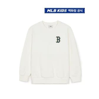 MLB키즈 24년 FW  다이아 모노그램 아플리케 빅럭스 맨투맨  7AMTMD244-43CRS