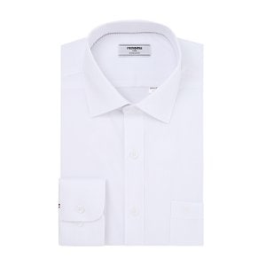 레노마 [일반핏 ]착용감이 편한 CP SPAN 솔리드 디자인 흰색 긴팔셔츠 (RMFSG0200-WH)