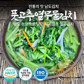 대통령상 대상 [자연락] 국내산 남도명인 / 풋고추열무 물김치 특가전 2kg