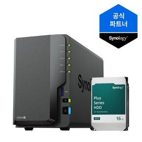 나스 2베이 NAS DS224+ (16TBx1) 정품 HDD HAT3310