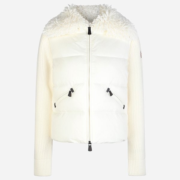 [시흥점] [몽클레어]6S 9B00004 M1131 034 여성 그레노블 패딩 믹스 자켓 화이트