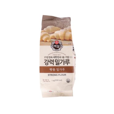 신세계라이브쇼핑 CJ 백설 강력 밀가루 1kg