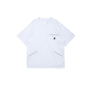 [사카이 X 칼하트]  반팔 티셔츠 SS26 26-01092S  101 7144561