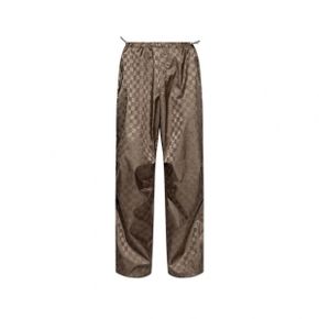 미스비헤이브 모노그램 pants. - 241M315 0-OLIVE