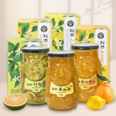 제주직송 유자차/레몬자/한라봉차/뎅유지차/청귤청 2.2kg