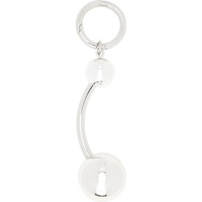 저스틴 클렌퀏 실버 코니 피어싱 키링 CONNIE KEYCHAIN SILVER