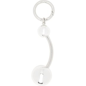 저스틴 클렌퀏 실버 코니 피어싱 키링 CONNIE KEYCHAIN SILVER