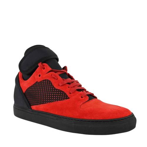 이스퀘어 3922354 Balenciaga Mens High Top / Suede Leather Sneakers