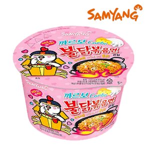 까르보 불닭볶음면 큰컵 1개 /컵라면