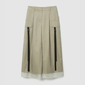 TERR 카고 스트링 팬츠 베이지