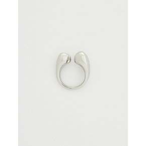 Open Pebble Ring_Silver