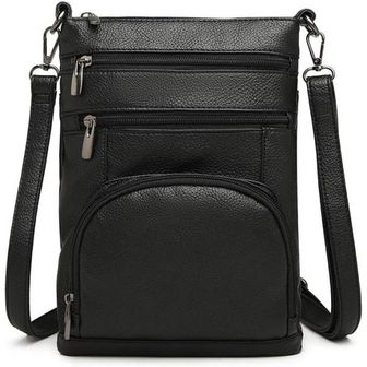  영국 미스룰루 크로스백 Miss Lulu Women Multi Pocket RFID Blocking Crossbody Bag Small 패션