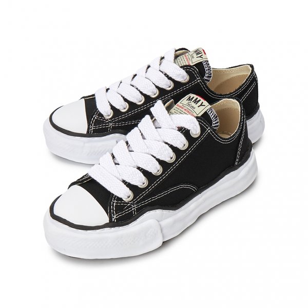 [부산점] 메종미하라야스히로 스크래치 피터슨 오리지널 솔 스니커즈 A01FW702 BLACK (남여공용)