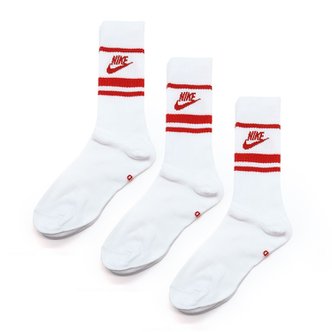 나이키 (NIKE) SPORTSWEAR ESSENTIAL CREW SOCKS (3 PAIRS) 양말 (unisex) DX5089-102