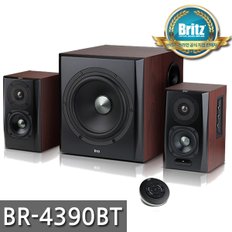 [상품입고]브리츠 BR-4390BT 2.1채널 Hi-Fi 블루투스스피커 150W의 강력한 출력, Optical 광출력단자 지원, 무선리모컨