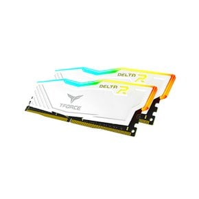 TeamGroup T-Force DDR4-3600 CL18 Delta RGB 화이트 패키지 (32GB(16Gx2)