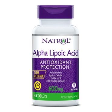  나트롤 알파리포산 600mg 45정 타블렛 NATROL Alpha Lipoic Acid