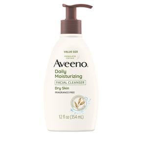 [해외직구] Aveeno 아비노 데일리 모이스처라이징 페이셜 클렌저 수딩 오트 354ml 2팩