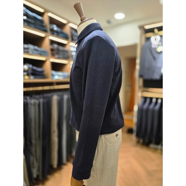 [여주점] 코오롱 브렌우드 남성 기모 솔리드 폴로넥 티셔츠 BRTAW25411NYX 5칼라