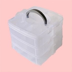 3층 18칸 플라스틱 보석함 주얼리 보관함 다기능