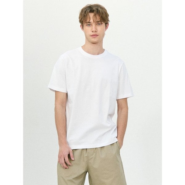 면20수 레귤러핏 반팔티셔츠 LATS0115