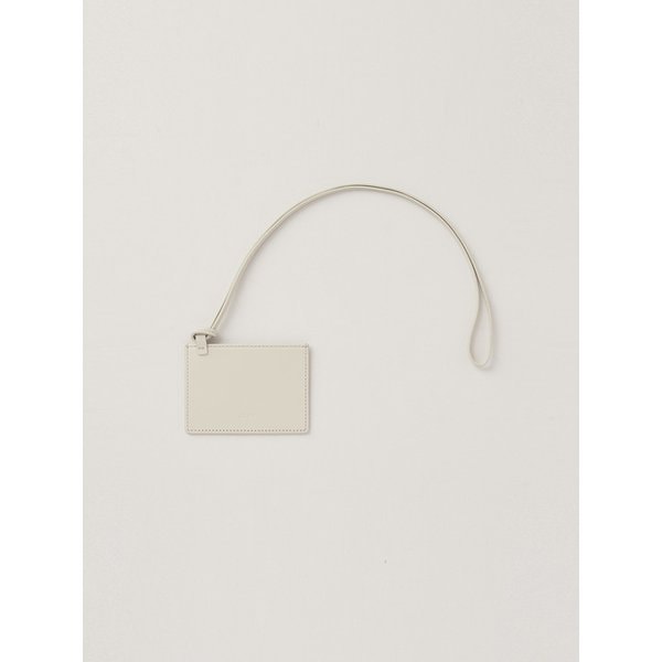 CARD HOLDER NECKLACE - ivory