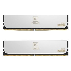 팀그룹 T-CREATE DDR5 48GB PC5-57600 CL34 EXPERT 패키지 메모리 화이트 (24Gx2)