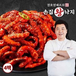 (T)정호영셰프의 신선담은 손질 왕 낙지 170g x 4팩 + 비법담은 볶음...